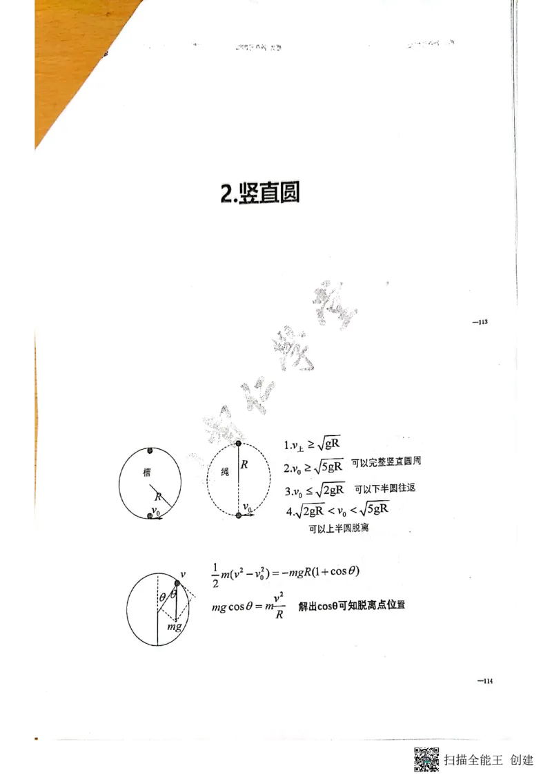 力学大题_葛根物理高三22-51G_讲义