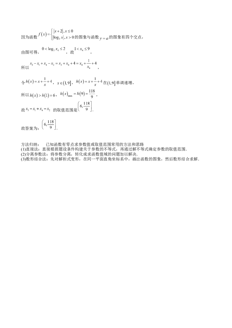 专题09函数的图像、函数的零点（思维导图+知识清单+核心素养分析+方法归纳）（原卷版）_2.2025数学总复习_2025年新高考资料_一轮复习