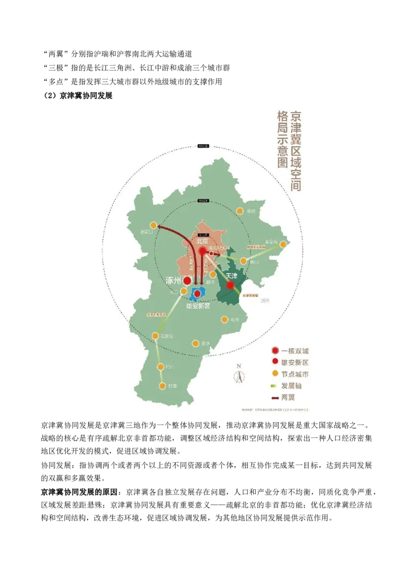 第30讲中国国家发展战略举例（讲义）（原卷版）_9.2025地理总复习_2024年新高考资料_1.2024一轮复习_2024年高考地理一轮复习讲练测（新教材新高考）