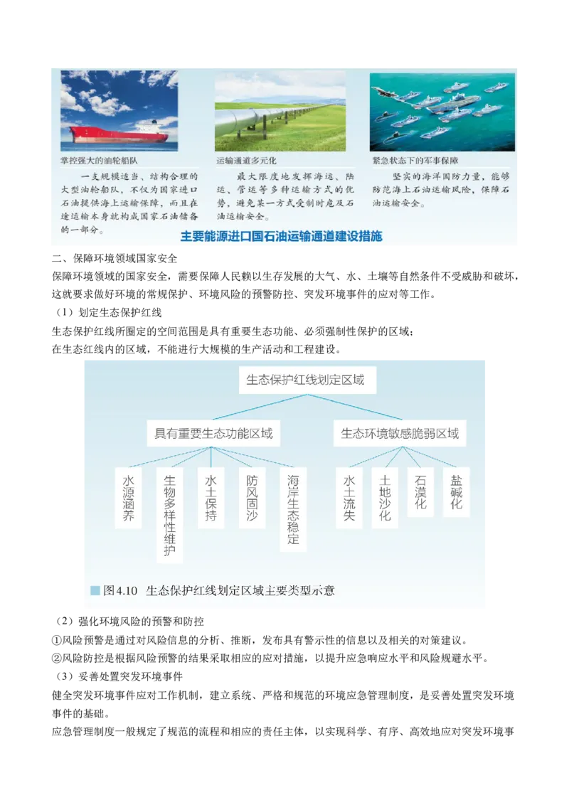 第39讲环境安全与国家安全（讲义）（解析版）_9.2025地理总复习_2024年新高考资料_1.2024一轮复习_2024年高考地理一轮复习讲练测（新教材新高考）