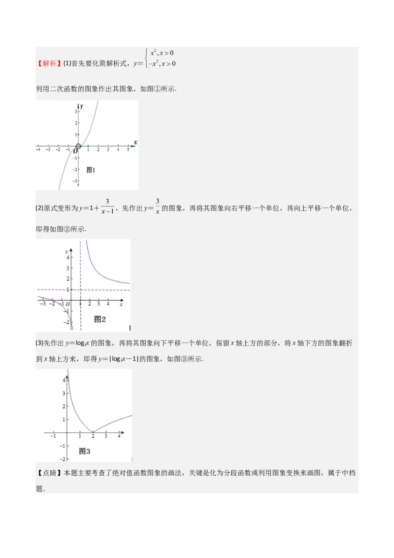 专题09函数的图像函数的零点（八大题型+模拟精练）（解析版）_2.2025数学总复习_2025年新高考资料_一轮复习_2025年高考数学一轮复习《重难点题型与知识梳理&bull;高分突破》（新高考专用）