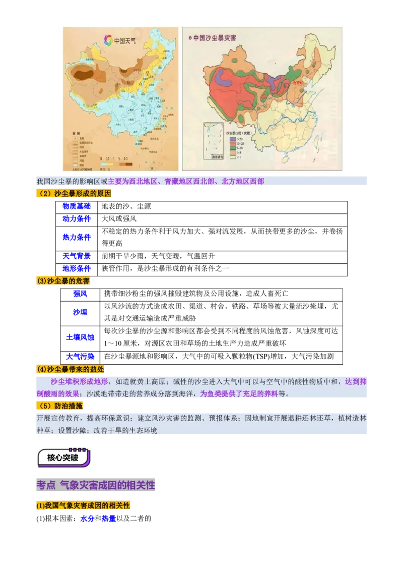 第19讲自然灾害与地理信息技术（讲义）（原卷版）_9.2025地理总复习_2025年新高考资料_一轮复习_2025年高考地理一轮复习讲练测（新教材新高考）