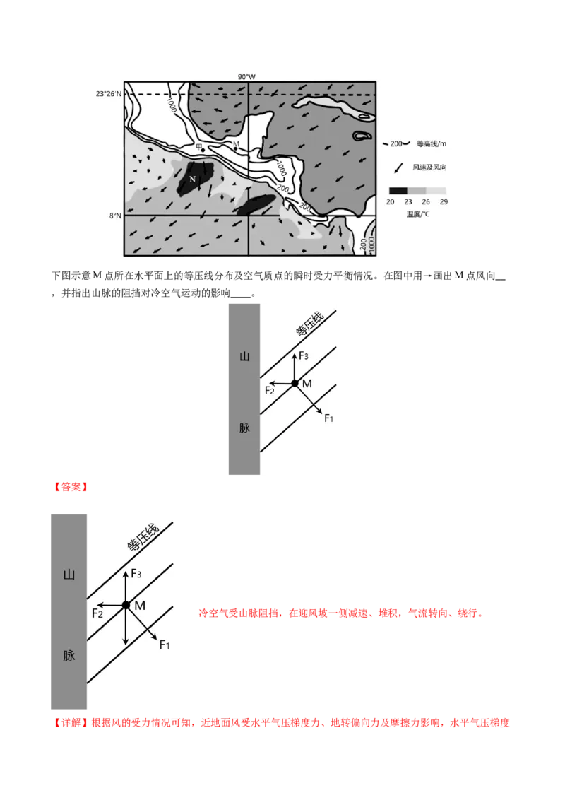 第07讲热力环流与大气水平运动（练习）（解析版）_9.2025地理总复习_2025年新高考资料_一轮复习_2025年高考地理一轮复习讲练测（新教材新高考）