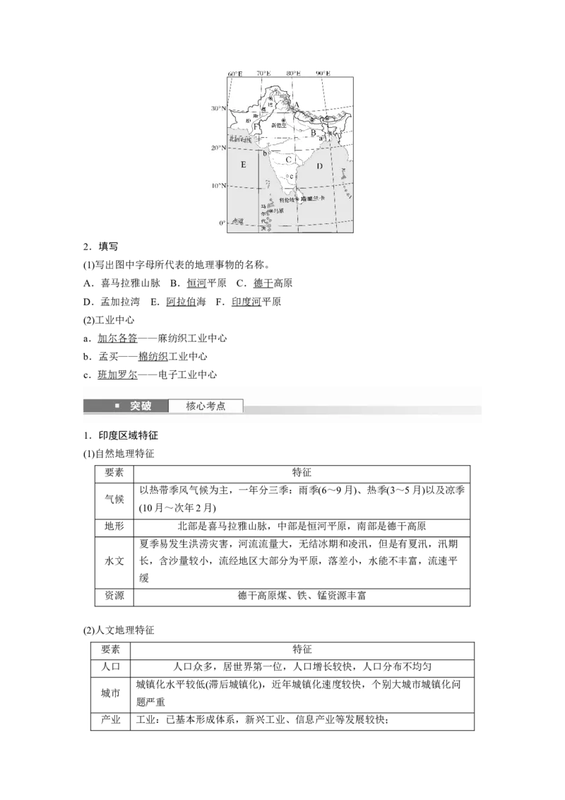 第一章　第2讲　课时79　日本　印度_9.2025地理总复习_2025年新高考资料_一轮复习_2025高考大一轮复习讲义+练习（完结）_2025高考大一轮复习地理（人教版）_配套Word版文档第三～五部分
