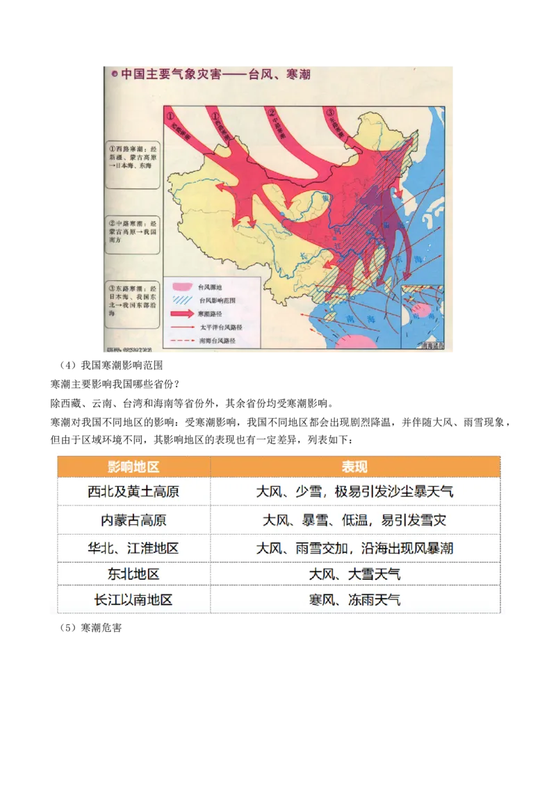 第19讲自然灾害与地理信息技术（讲义）（原卷版）_9.2025地理总复习_2024年新高考资料_1.2024一轮复习_2024年高考地理一轮复习讲练测（新教材新高考）