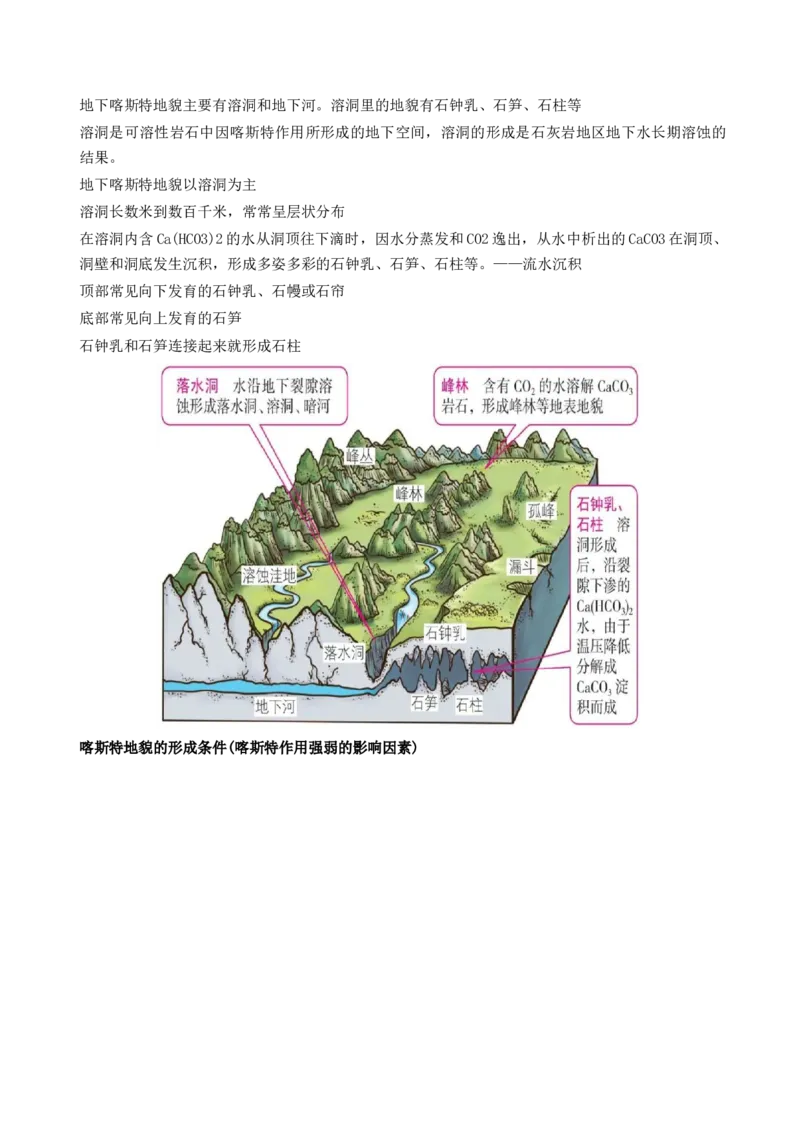 第13讲营造地表形态的力量及其地貌（讲义）（解析版）_9.2025地理总复习_2024年新高考资料_1.2024一轮复习_2024年高考地理一轮复习讲练测（新教材新高考）