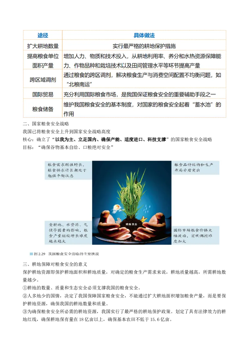 第38讲资源安全与国家安全（讲义）（原卷版）_9.2025地理总复习_2024年新高考资料_1.2024一轮复习_2024年高考地理一轮复习讲练测（新教材新高考）