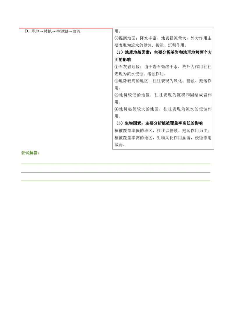 第11~13题地表形态的塑造与岩石圈物质循环-备战2024年高考地理临考题号押题（江苏卷）（原卷版）_9.2025地理总复习_2024年新高考资料_5.2024三轮冲刺