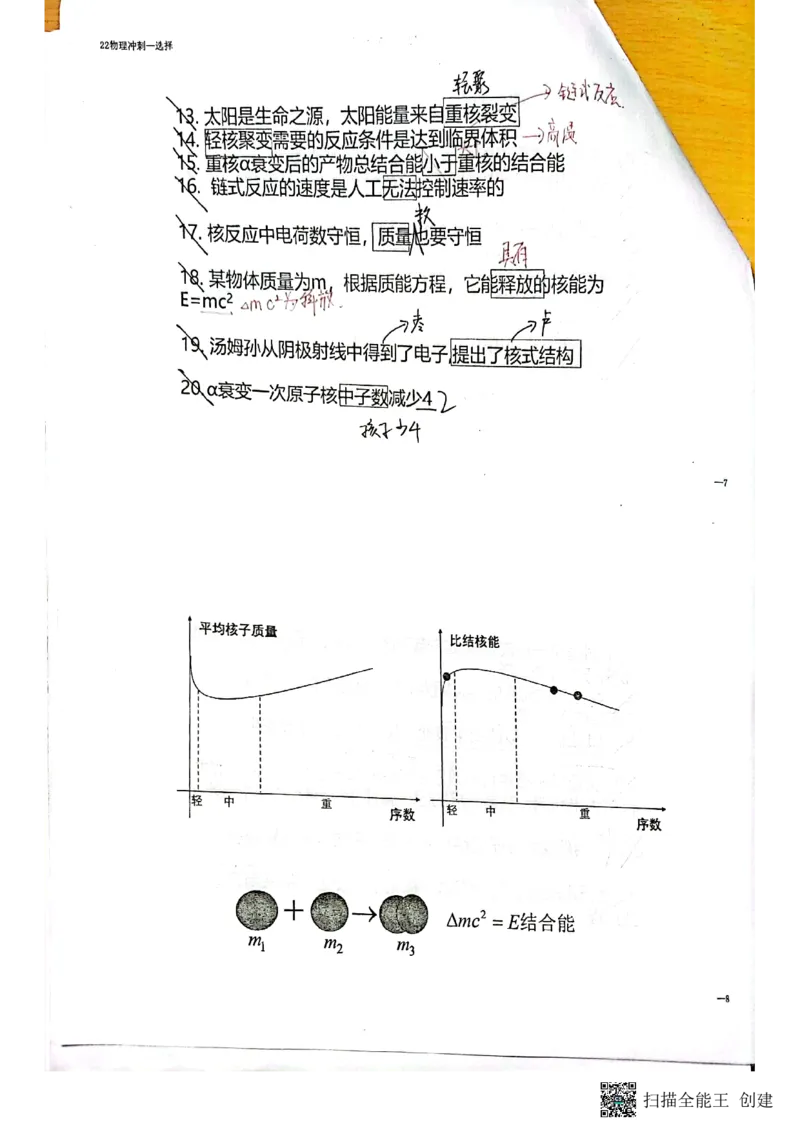选择题_葛根物理高三22-51G_讲义