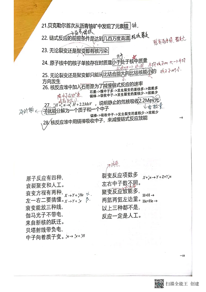 选择题_葛根物理高三22-51G_讲义