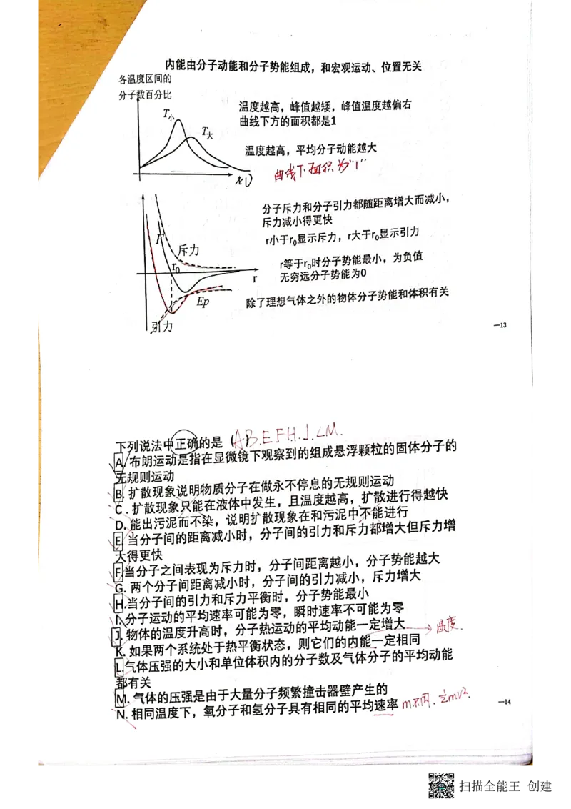 选择题_葛根物理高三22-51G_讲义