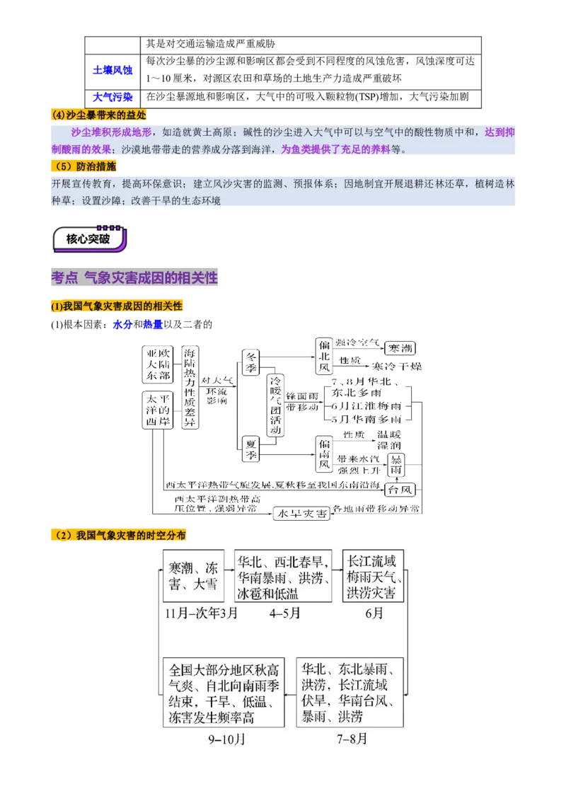 第19讲自然灾害与地理信息技术（讲义）（解析版）_9.2025地理总复习_2025年新高考资料_一轮复习_2025年高考地理一轮复习讲练测（新教材新高考）