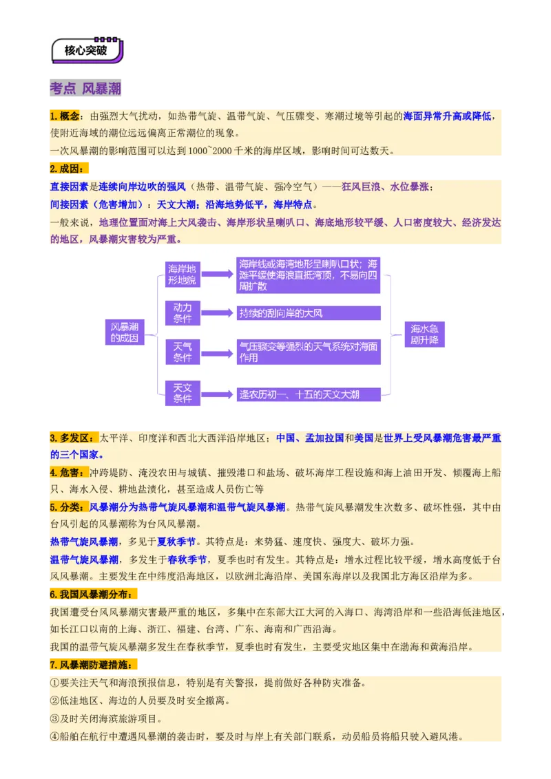 第19讲自然灾害与地理信息技术（讲义）（解析版）_9.2025地理总复习_2025年新高考资料_一轮复习_2025年高考地理一轮复习讲练测（新教材新高考）