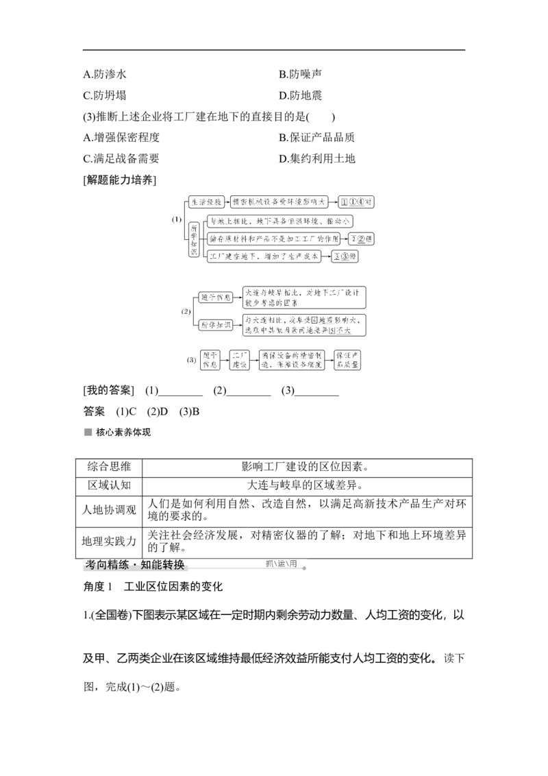 第23讲工业的区位选择_9.2025地理总复习_赠品通用版（老高考）复习资料_一轮复习_2023年高考地理一轮复习讲义+课件（全国版）_2023年高考地理一轮复习讲义（全国版）