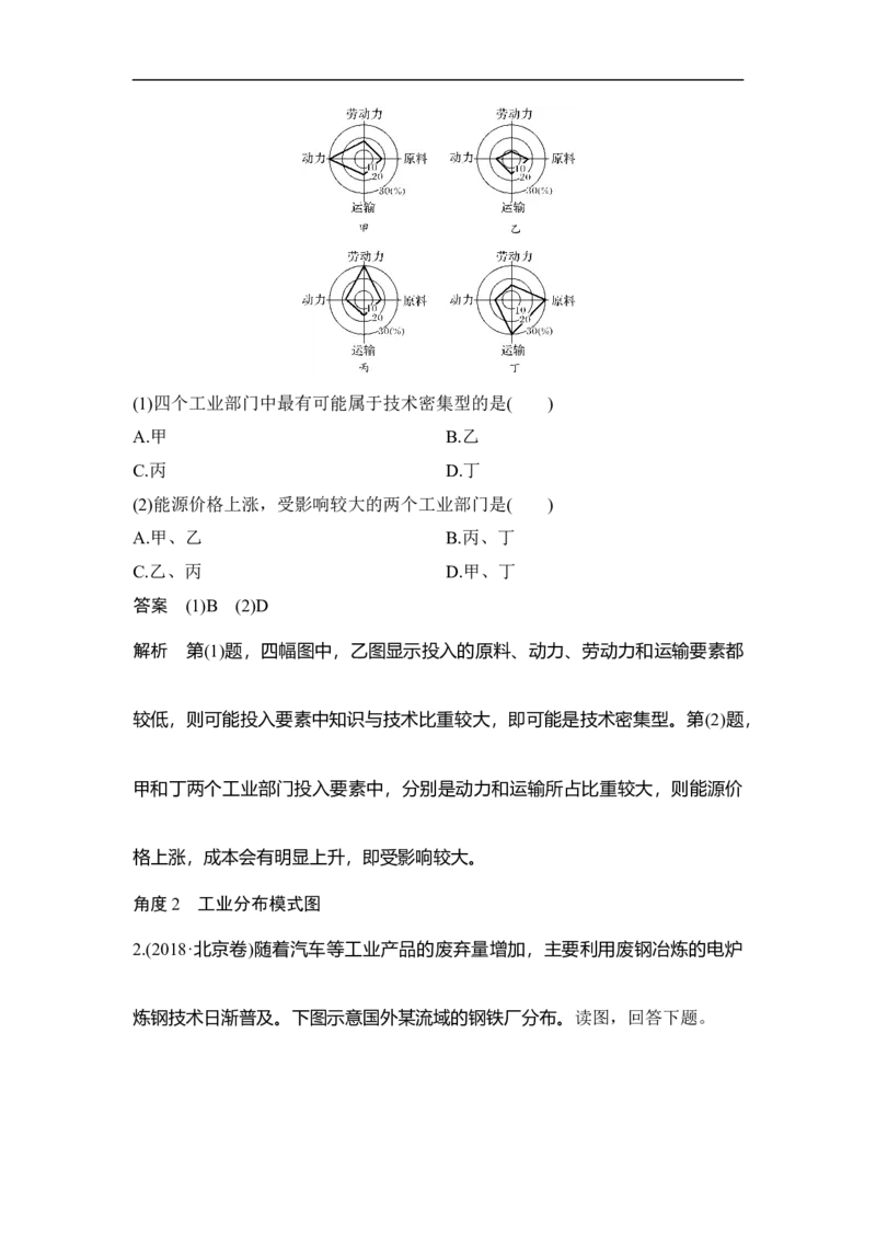 第23讲工业的区位选择_9.2025地理总复习_赠品通用版（老高考）复习资料_一轮复习_2023年高考地理一轮复习讲义+课件（全国版）_2023年高考地理一轮复习讲义（全国版）