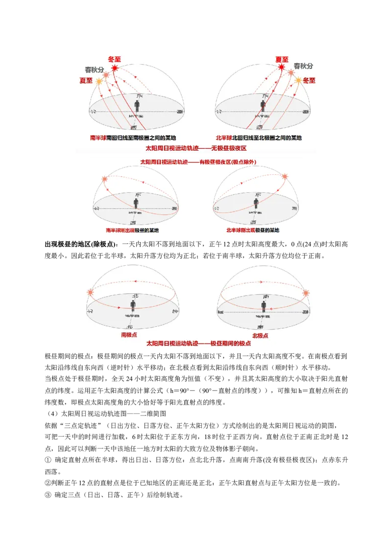 查补知识&middot;通关练专题01地球的运动（解析版）_9.2025地理总复习_2024年新高考资料_5.2024三轮冲刺_查漏补缺2024年高考地理复习冲刺过关（新高考通用）
