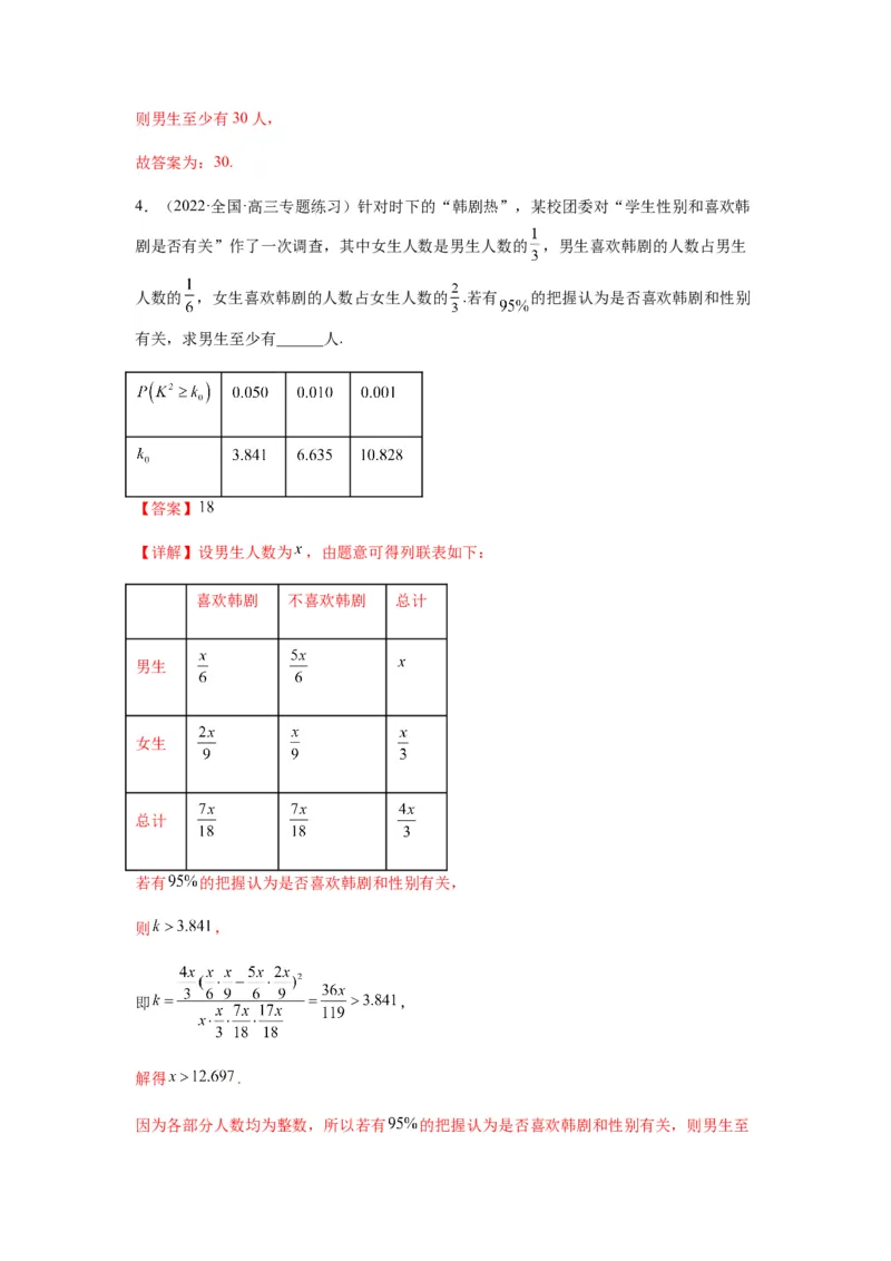 专题10-1概率统计（选填）(解析版）_2.2025数学总复习_2023年新高考资料_二轮复习_2023年高考数学二轮热点题型归纳演练（新高考专用）