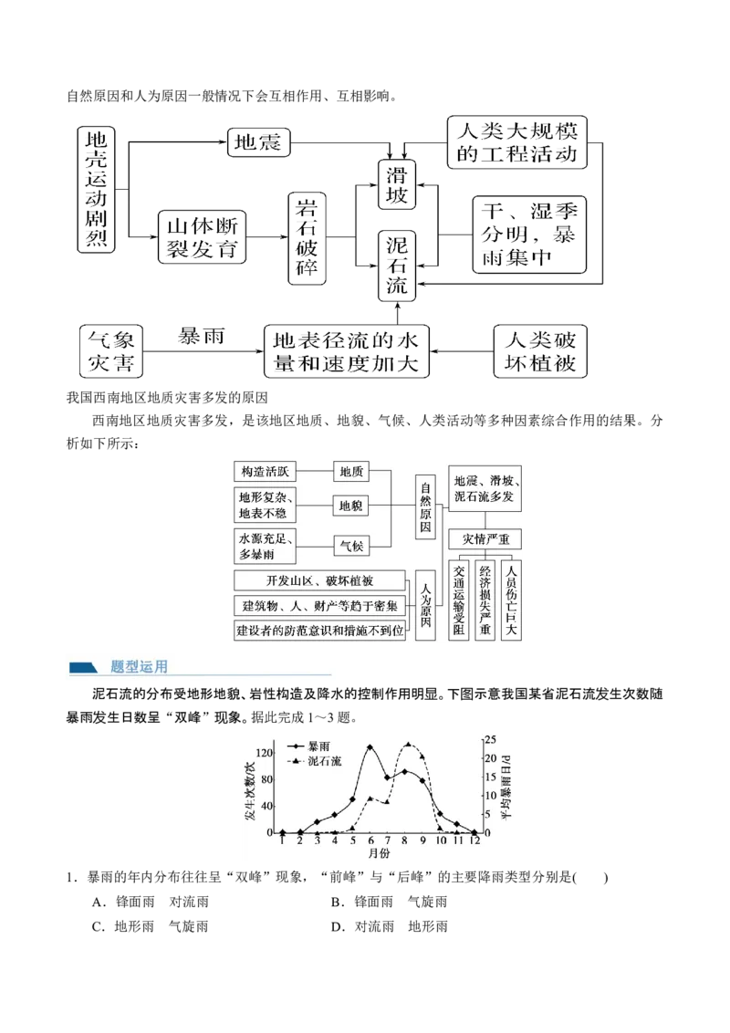 第19讲自然灾害与地理信息技术（讲义）（解析版）_9.2025地理总复习_2024年新高考资料_1.2024一轮复习_2024年高考地理一轮复习讲练测（新教材新高考）