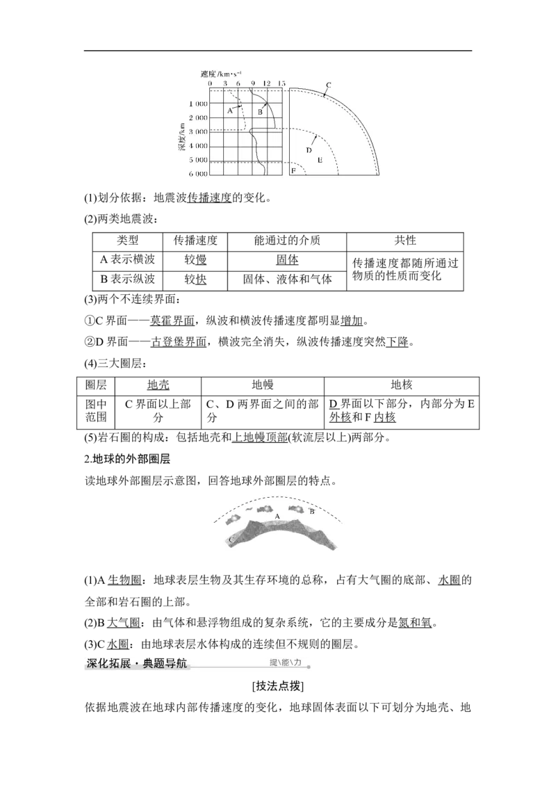 第3讲地球的宇宙环境和地球的圈层结构_9.2025地理总复习_赠品通用版（老高考）复习资料_一轮复习_2023年高考地理一轮复习讲义+课件（全国版）_赠补充习题_第二章行星地球