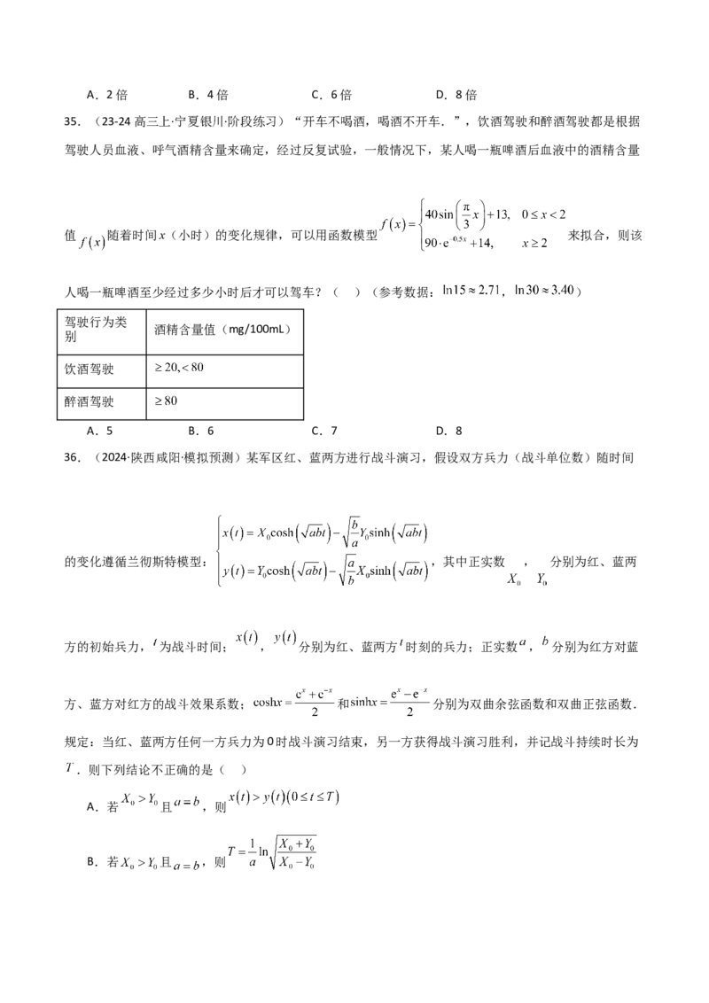 专题09函数的图像函数的零点（八大题型+模拟精练）（原卷版）_2.2025数学总复习_2025年新高考资料_一轮复习_2025年高考数学一轮复习《重难点题型与知识梳理&bull;高分突破》（新高考专用）