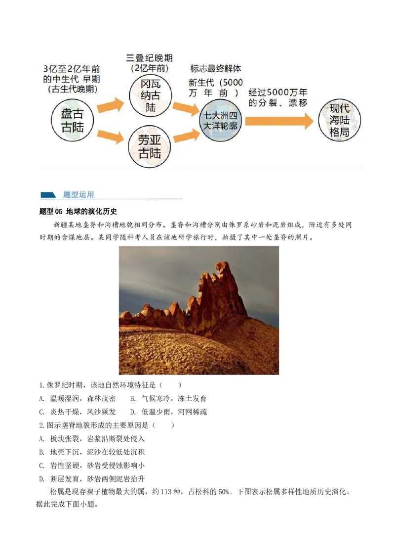 第03讲地球的宇宙环境、演化历史与圈层结构（讲义）（原卷版）_9.2025地理总复习_2024年新高考资料_1.2024一轮复习_2024年高考地理一轮复习讲练测（新教材新高考）