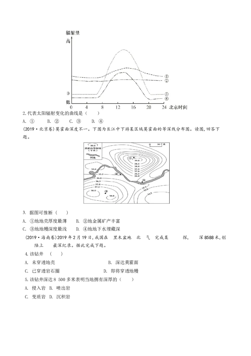 第03讲地球的宇宙环境、演化历史与圈层结构（讲义）（原卷版）_9.2025地理总复习_2024年新高考资料_1.2024一轮复习_2024年高考地理一轮复习讲练测（新教材新高考）