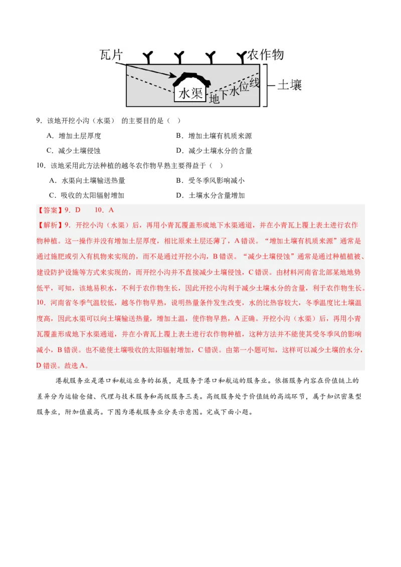 押题仿真卷02（广东卷）-备战2024年高考地理临考题号押题（广东卷）全解全析_9.2025地理总复习_2024年新高考资料_5.2024三轮冲刺_备战2024年高考地理临考题号押题（广东卷）323128213