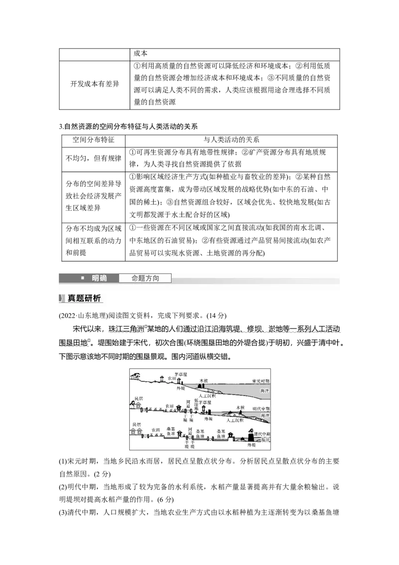 第一章　课时67　自然环境与人类社会_9.2025地理总复习_2025年新高考资料_一轮复习_2025高考大一轮复习讲义+练习（完结）_2025高考大一轮复习地理（人教版）_2025大一轮复习讲义