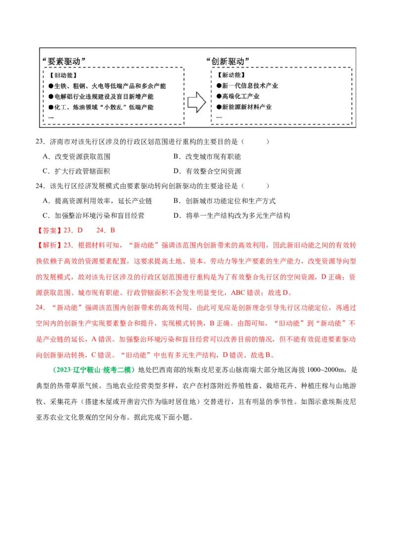 秘籍15地理长期热点（解析版）_9.2025地理总复习_2023年新高考复习资料_备战2023年高考地理抢分秘籍（新高考专用）