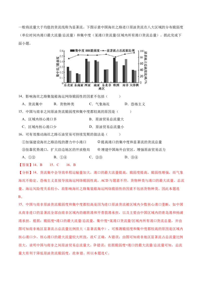 秘籍15地理长期热点（解析版）_9.2025地理总复习_2023年新高考复习资料_备战2023年高考地理抢分秘籍（新高考专用）