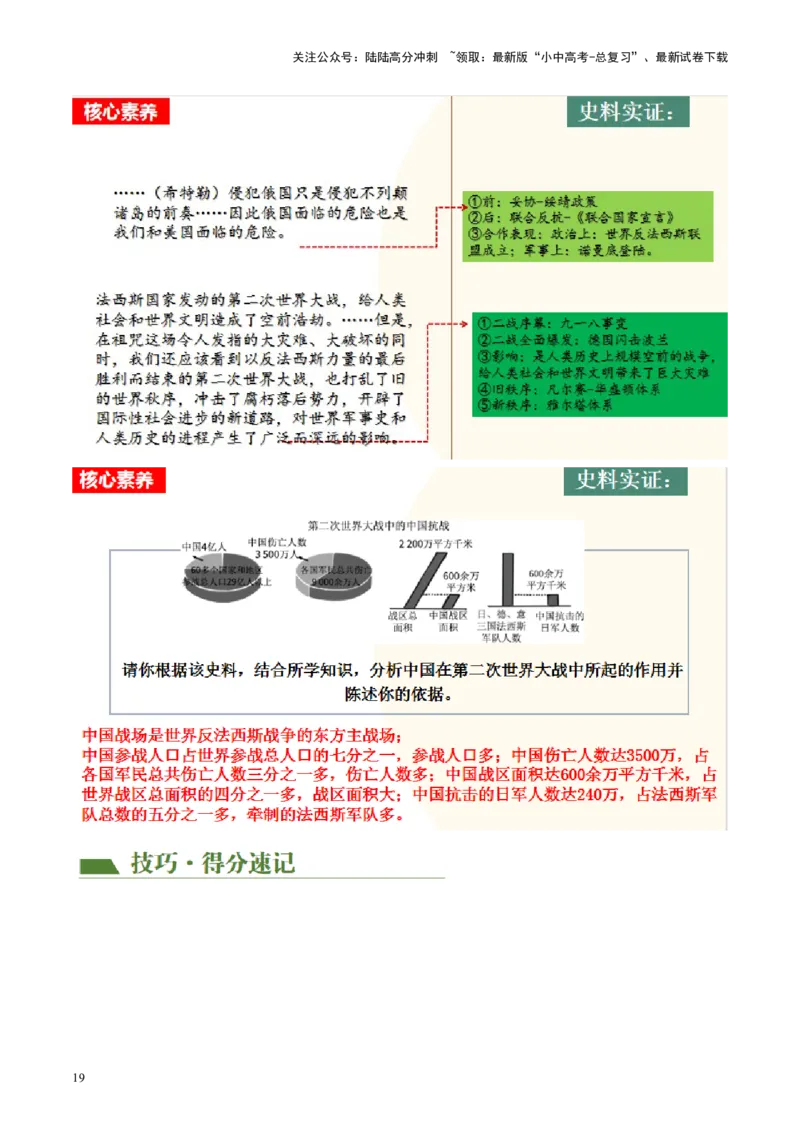 （讲义）专题26经济大危机和第二次世界大战（解析版）_02中考总复习（2026版更新中）_06-历史-中考总复习_2024年中考复习资料_一轮复习_配套讲义（原卷版+解析版）