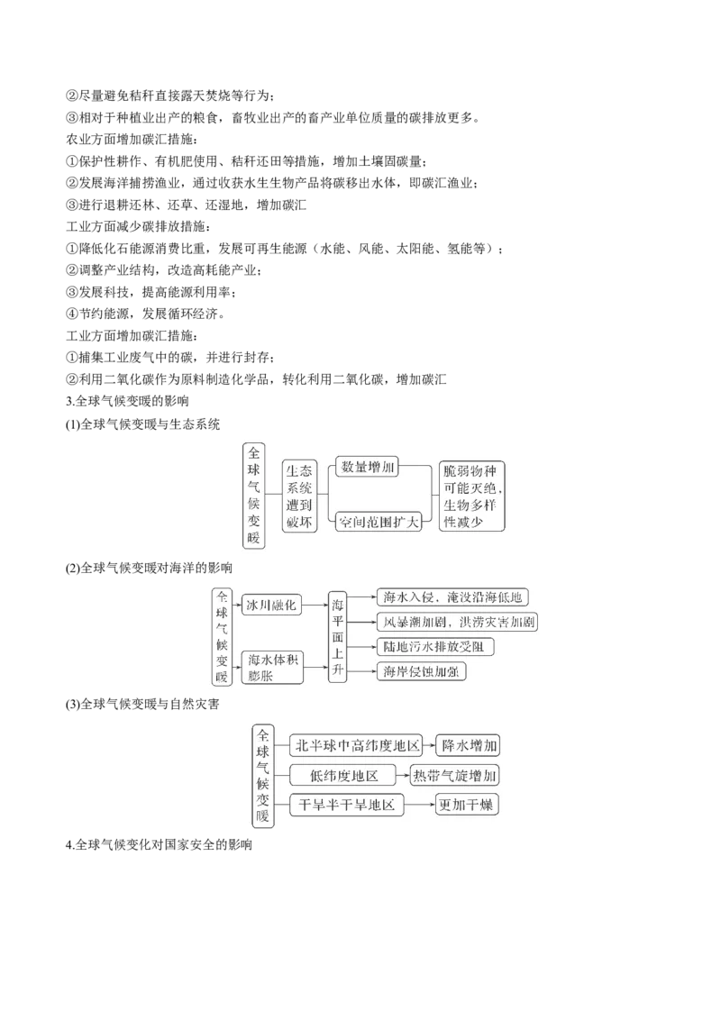查补知识&middot;通关练专题10资源、环境与国家安全（原卷版）_9.2025地理总复习_2024年新高考资料_5.2024三轮冲刺_查漏补缺2024年高考地理复习冲刺过关（新高考通用）