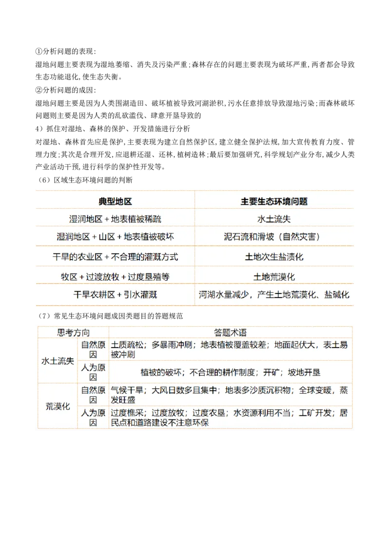 第32讲生态脆弱区的综合治理（讲义）（原卷版）_9.2025地理总复习_2024年新高考资料_1.2024一轮复习_2024年高考地理一轮复习讲练测（新教材新高考）