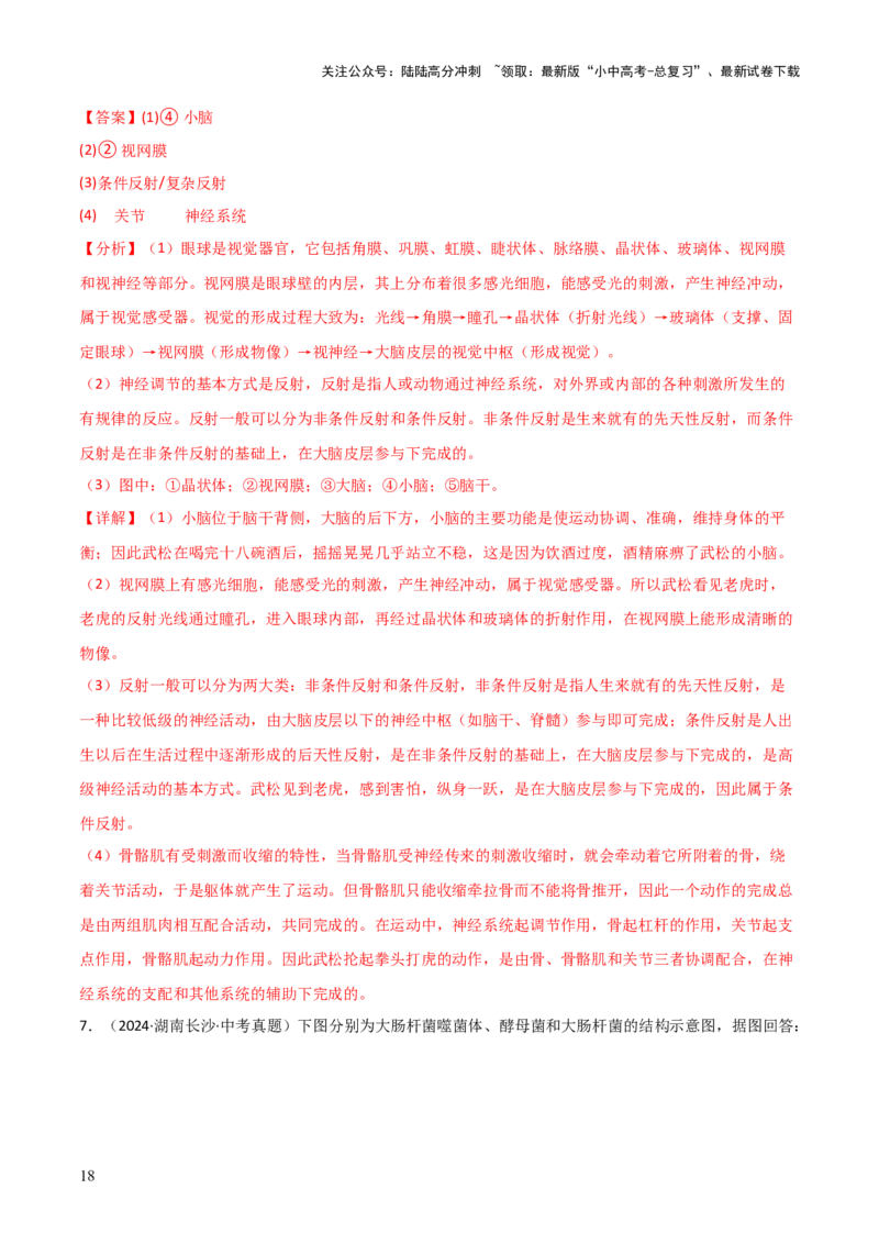 题型02生物图表解题技巧（解析版）_02中考总复习（2026版更新中）_08-生物-中考总复习_2025中考复习资料_2025年中考生物答题方法模板_题型02生物图表解题技巧-2025年中考生物答题方法模板