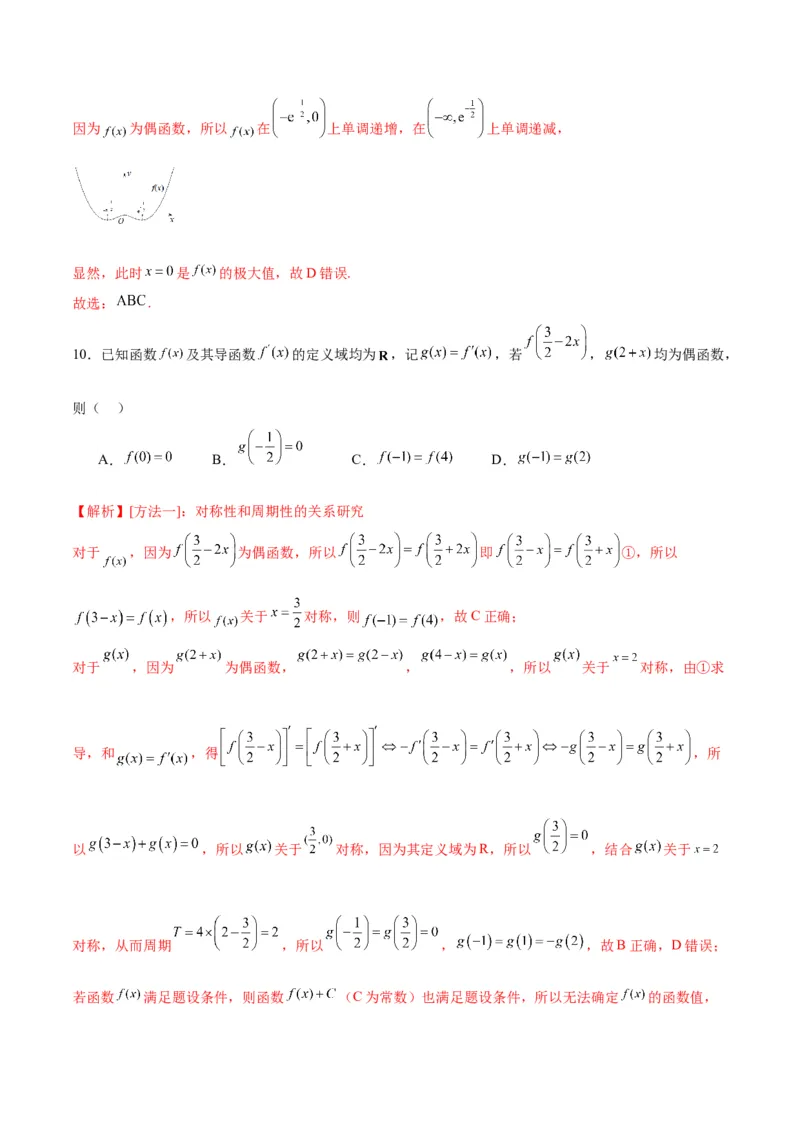 专题12函数的基本性质综合测试(含2021-2023高考真题)(解析版)_2.2025数学总复习_2024年新高考资料_3.2024专项复习_2024年新高考数学之函数专项重难点突破练（新高考专用）