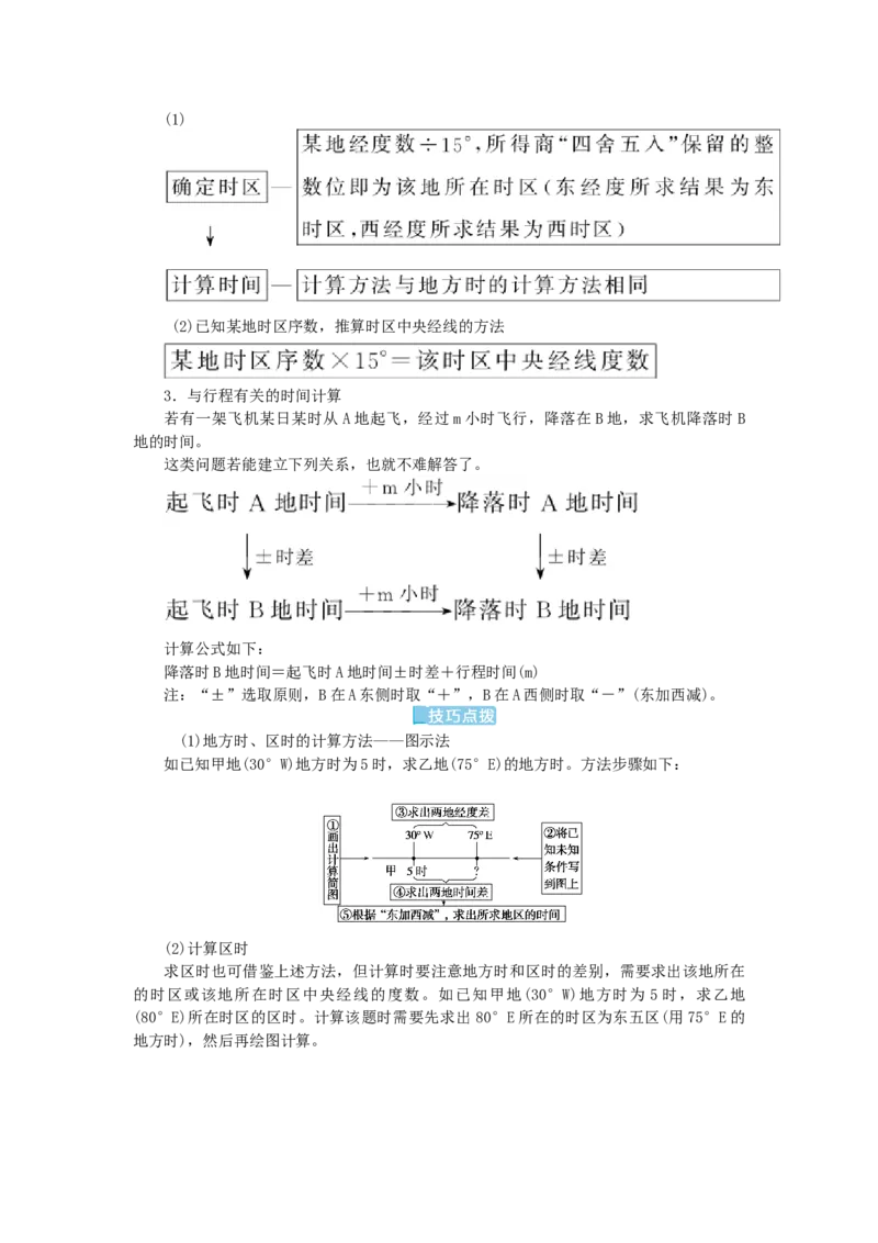 统考版2023版高三地理一轮复习第4讲地球的自转及其地理意义学生用书_9.2025地理总复习_赠品通用版（老高考）复习资料_一轮复习_通用版2023届高三地理一轮复习全册学案