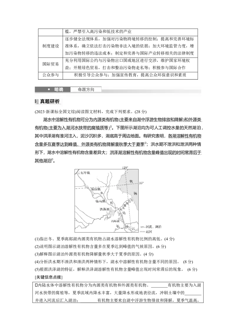 第二章　课时72　环境污染与国家安全_9.2025地理总复习_2025年新高考资料_一轮复习_2025高考大一轮复习讲义+练习（完结）_2025高考大一轮复习地理（人教版）_2025大一轮复习讲义
