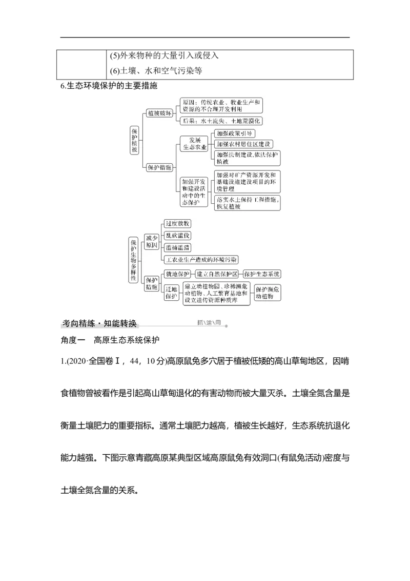 选修6环境保护_9.2025地理总复习_赠品通用版（老高考）复习资料_一轮复习_2023年高考地理一轮复习讲义+课件（全国版）_2023年高考地理一轮复习讲义（全国版）_赠补充习题