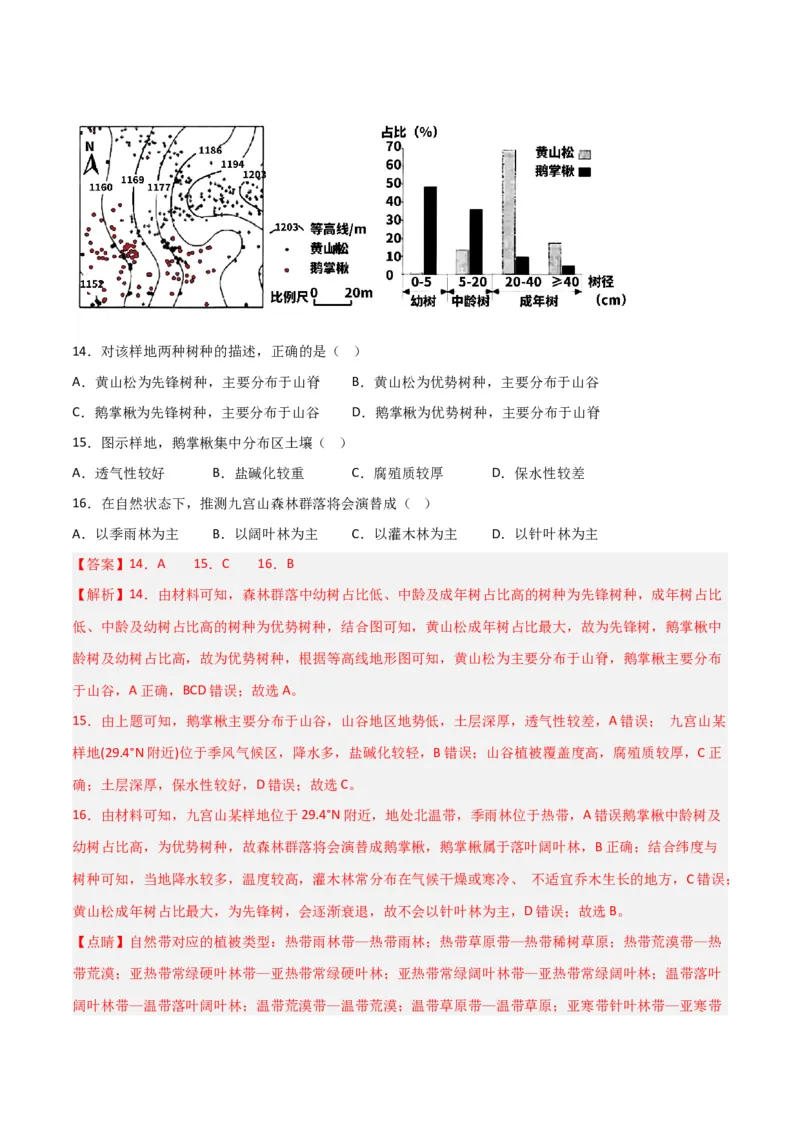 考点巩固卷01地球与地图-2024年高考地理一轮复习考点通关卷（新高考通用）（解析版）_9.2025地理总复习_2024年新高考资料_1.2024一轮复习_2024年高考地理一轮复习考点通关卷（新高考通用）