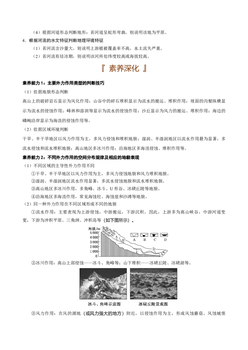 自然地理专题-口袋书2023年高考必背知识手册_9.2025地理总复习_2023年新高考复习资料_专项复习_口袋书2023年高考地理必背知识手册28959414