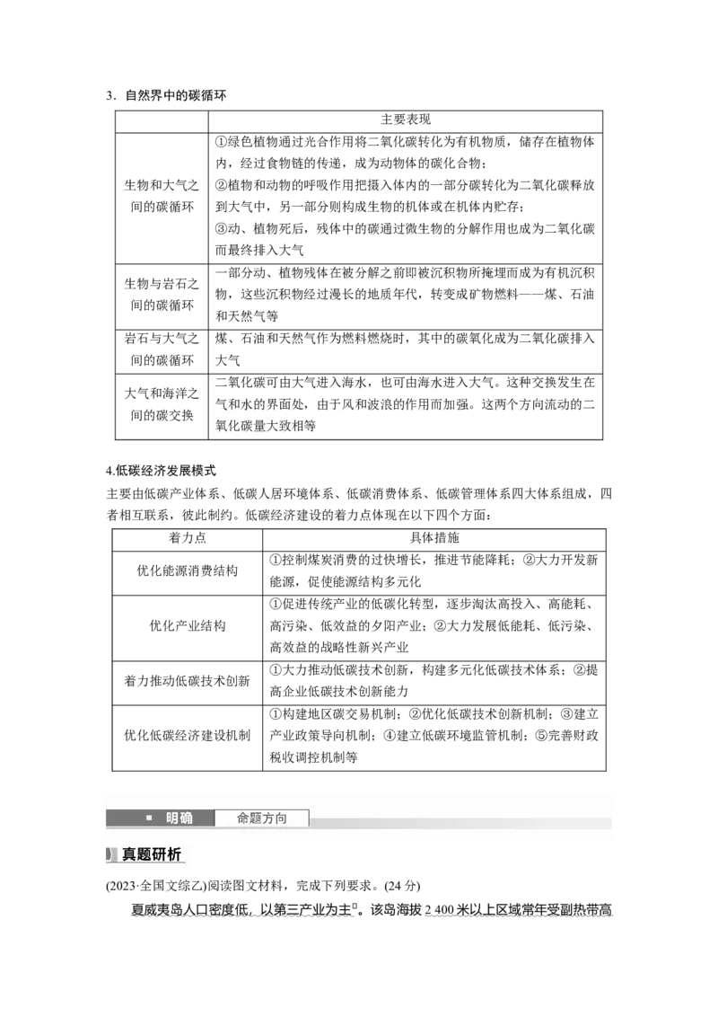 第二章　课时74　全球气候变化与国家安全_9.2025地理总复习_2025年新高考资料_一轮复习_2025高考大一轮复习讲义+练习（完结）_2025高考大一轮复习地理（人教版）_2025大一轮复习讲义
