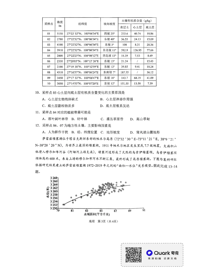 辽宁省鞍山市普通高中2022-2023学年高三第一次质量监测地理试题_9.2025地理总复习_2023年新高考复习资料_3地理高考模拟题_新高考