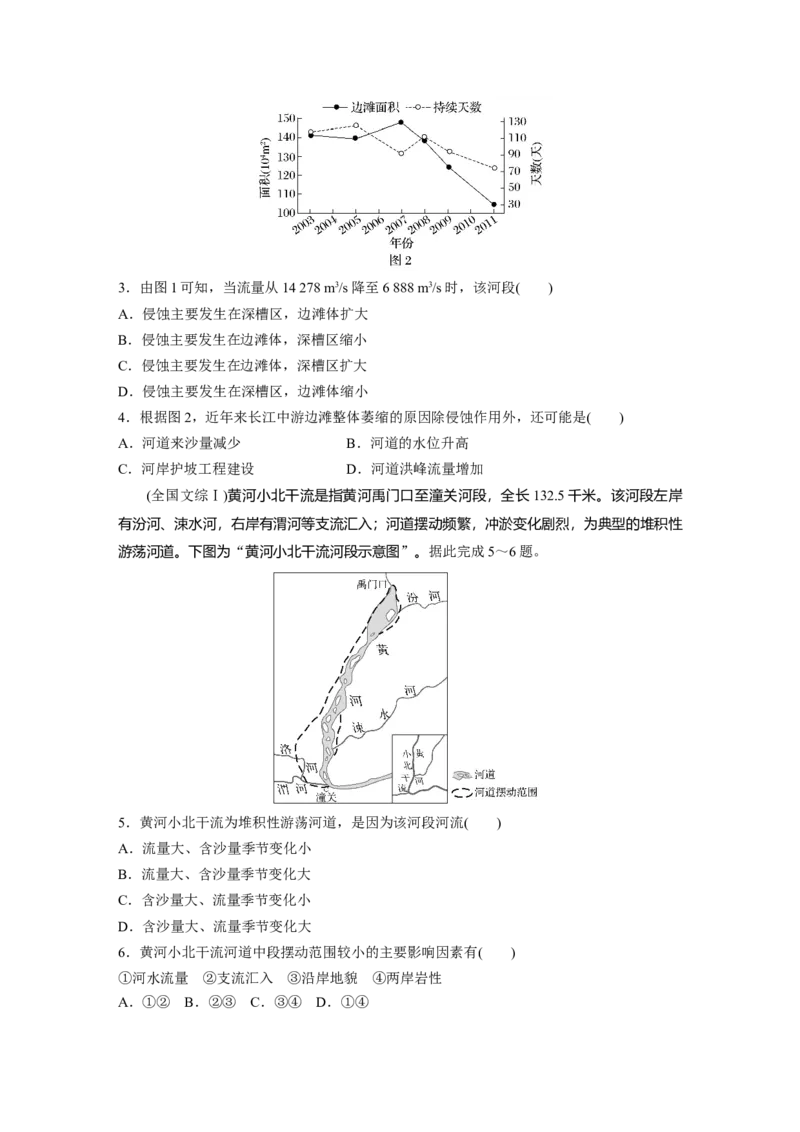 第五章　第2讲　真题专练_9.2025地理总复习_2025年新高考资料_一轮复习_2025高考大一轮复习讲义+练习（完结）_2025高考大一轮复习地理（人教版）_2025一轮复习87练_第一部分　自然地理