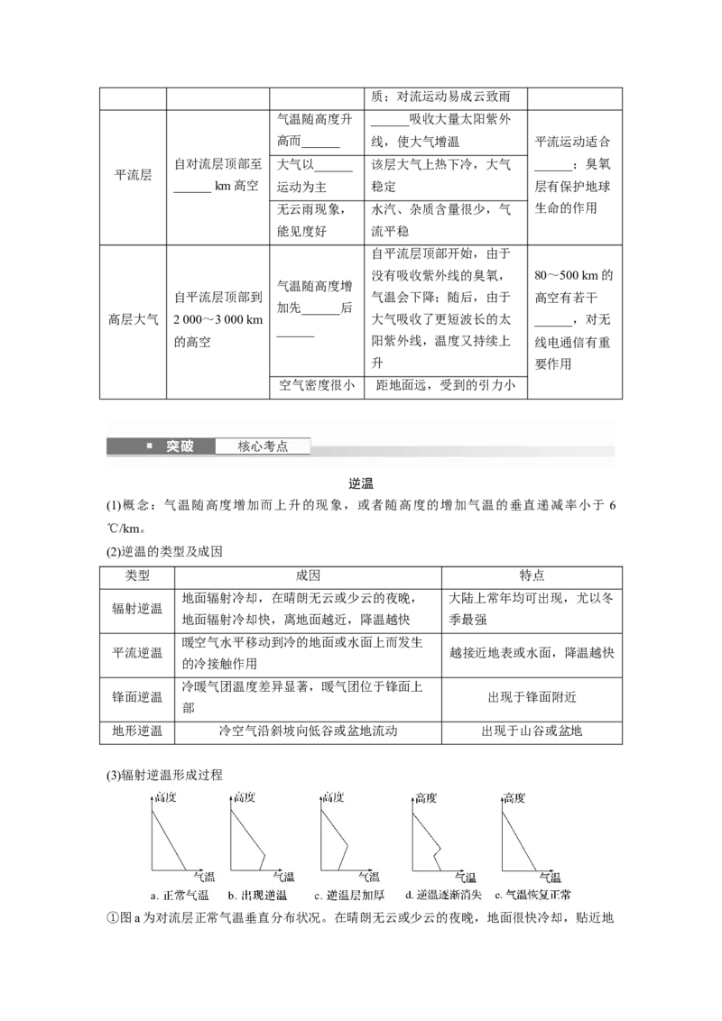 第三章　第1讲　课时13　大气的组成和垂直分层　大气的受热过程_9.2025地理总复习_2025年新高考资料_一轮复习_2025高考大一轮复习讲义+练习（完结）_2025高考大一轮复习地理（人教版）