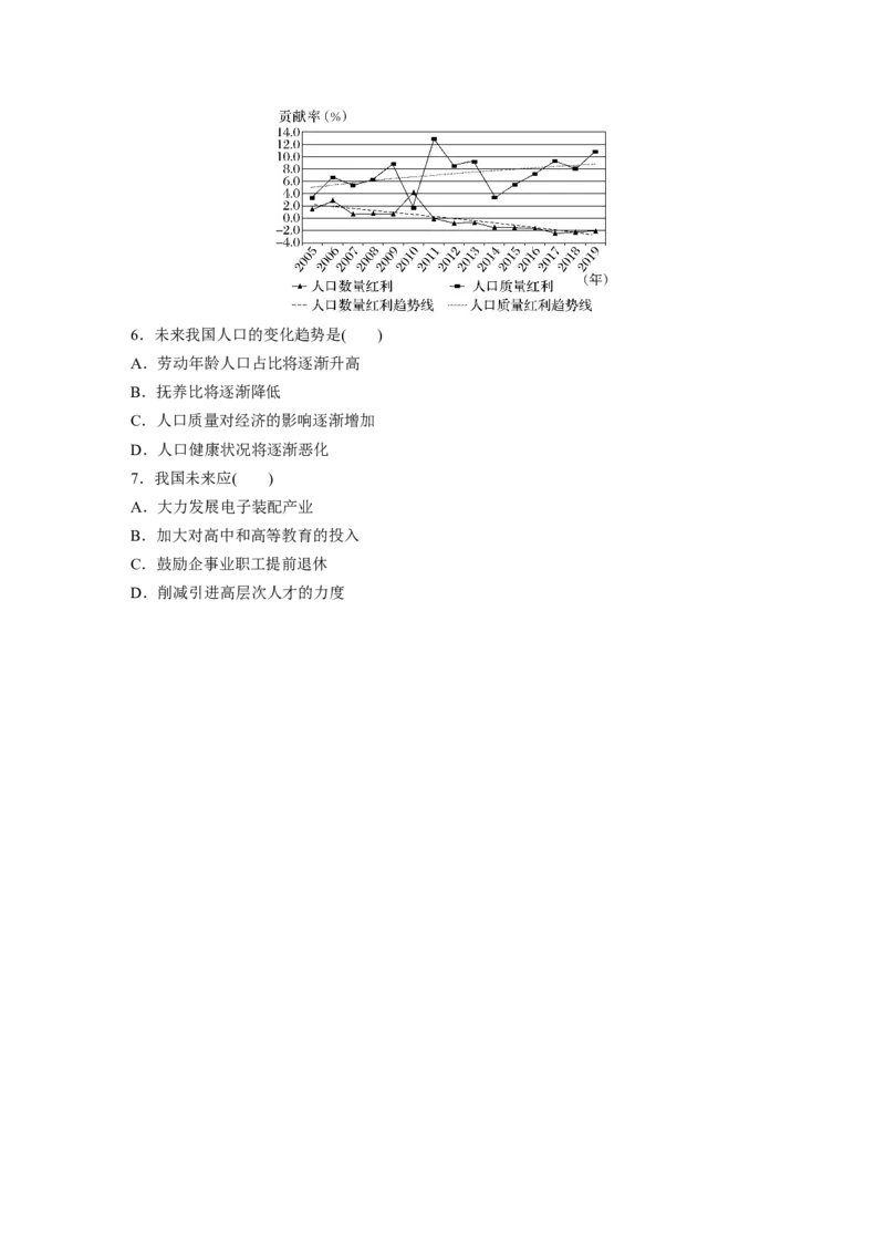 第二部分　第一章　课时44　人口迁移_9.2025地理总复习_2024年新高考资料_1.2024一轮复习_2024年高考地理一轮复习讲义（新人教版）_学生版在此文件夹_大一轮复习讲义_第二部分　人文地理