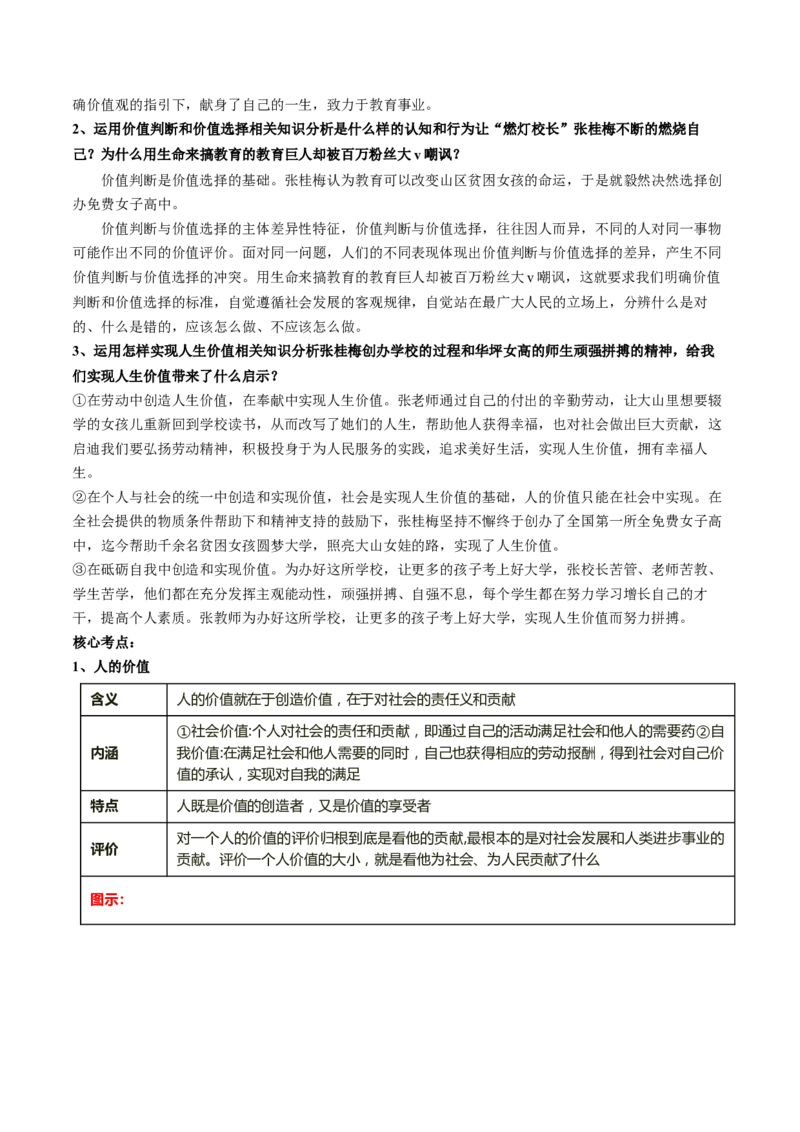 专题09历史唯物主义（讲义）（解析版）_8.2025政治总复习_2024年新高考资料_2.2024二轮复习_2024年高考政治二轮复习讲练测（新教材新高考）