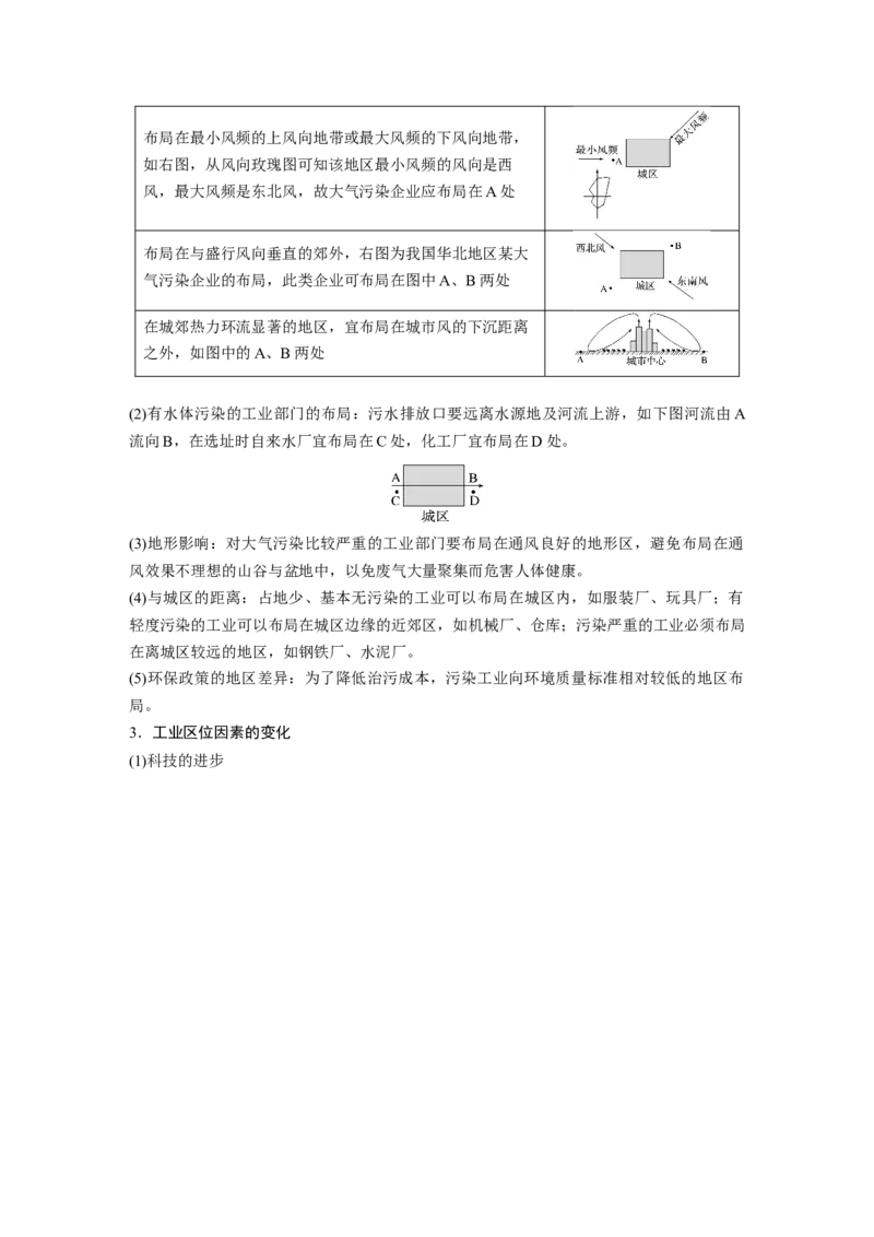 第二部分第三章第2讲课时49　工业区位因素_9.2025地理总复习_2025年新高考资料_一轮复习_2025高考大一轮复习讲义+练习（完结）_2025高考大一轮复习地理（湘教版）