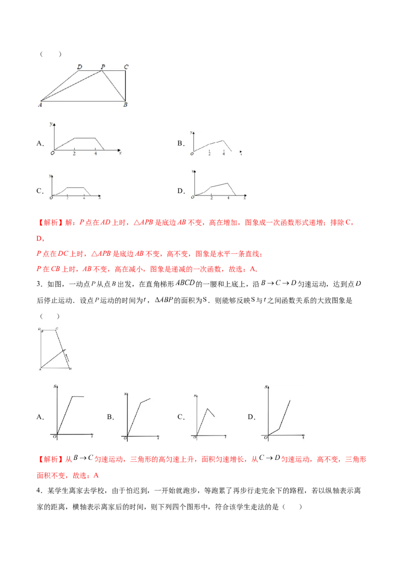 专题12函数的图象(一)(解析版)_2.2025数学总复习_2023年新高考资料_专项复习_2023年新高考数学函数重点突破（新高考专用）
