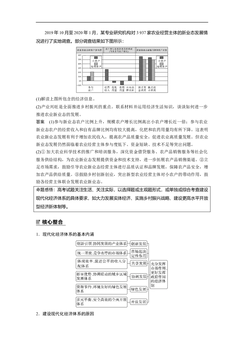 2023年高考政治二轮复习（全国版）专题4　课时2　新阶段、新理念与新格局_8.2025政治总复习_赠品通用版（老高考）复习资料_二轮复习_2023年高考政治二轮复习讲义+课件（全国版）