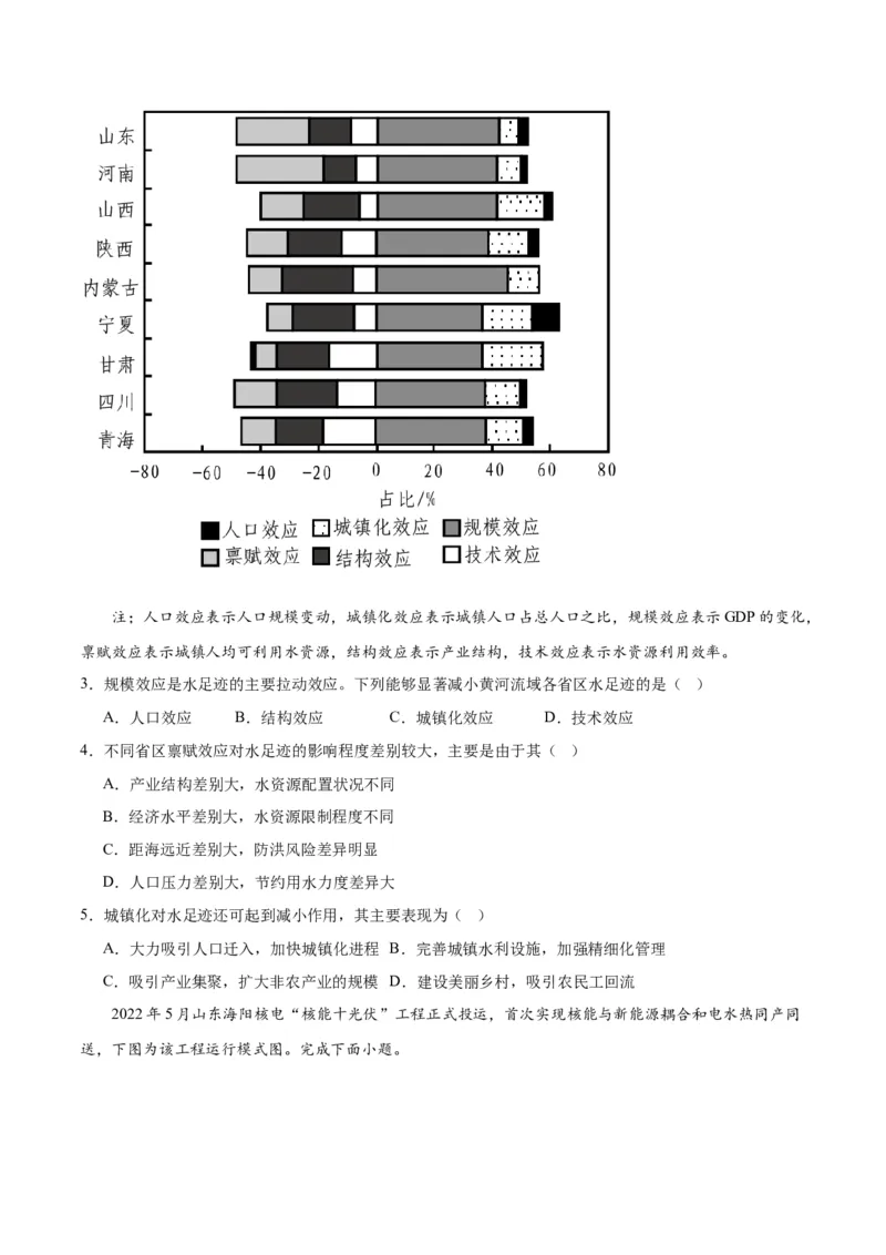重难点14资源、环境与国家安全-2024年高考地理热点&middot;重点&middot;难点专练（新高考专用）（原卷版）_9.2025地理总复习_2024年新高考资料_3.2024专项复习
